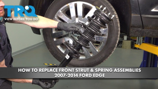 How to Replace Front Strut  Spring Assemblies 2007-2014 Ford Edge