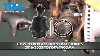 How to Replace Front Lower Ball Joints 2016-2023 Toyota Tacoma