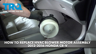 How to Replace HVAC Blower Motor Assembly 2012-2016 Honda CR-V