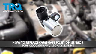 How to Replace Camshaft Position Sensor 2005-2009 Subaru Legacy 25L H4