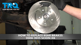 How to Replace Rear Brakes 2008-2015 Scion xB