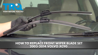 How to Replace Front Wiper Blade Set 2003-2014 Volvo XC90