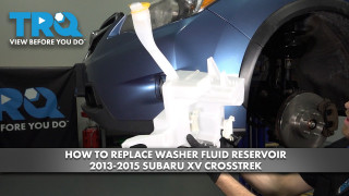 How to Replace Washer Fluid Reservoir 2013-2015 Subaru XV Crosstrek
