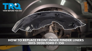 How to Replace Front Inner Fender Liners 2015-2020 Ford F-150