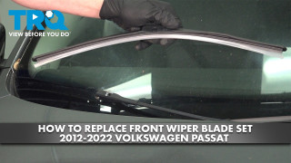 How to Replace Front Wiper Blade Set 2012-2022 Volkswagen Passat