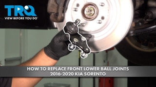 How to Replace Front Lower Ball Joints 2016-2020 Kia Optima