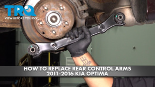 How to Replace Rear Upper Rearward Control Arms 2011-2016 Kia Optima