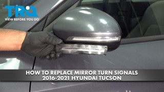 How to Replace Mirror Turn Signals 2016-2021 Hyundai Tucson
