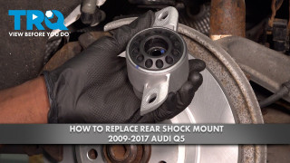 How to replace Rear Shock Mounts 2009-2017 Audi Q5