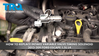 How to Replace Intake Variable Valve Timing Solenoid 2013-2019 Ford Escape 15L L4