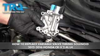 How to Replace Variable Valve Timing Solenoid 2012-2016 Honda CR-V 24L L4