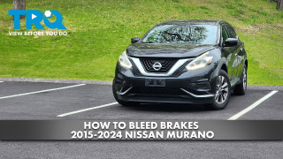 How to Bleed Brakes 2015-2024 Nissan Murano