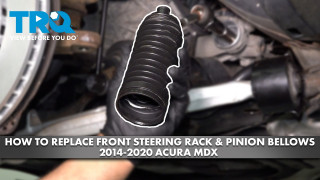 How to Replace Front Steering Rack  Pinion Bellows 2014-2020 Acura MDX