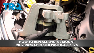 How to Replace Engine Mount 2017-2027 Chrysler Pacifica 36L V6