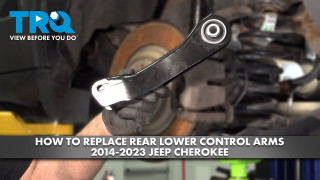 How to Replace Rear Lower Control Arms 2014-2023 Jeep Cherokee