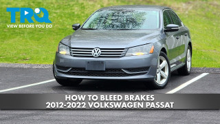 How to Bleed Brakes 2012-2022 Volkswagen Passat