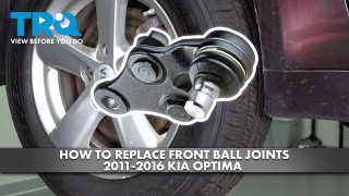 How to Replace Front Ball Joints 2011-2016 Kia Optima