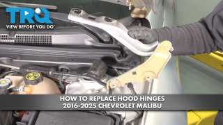 How to Replace Hood Hinges 2016-2025 Chevrolet Malibu