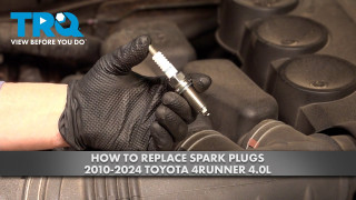 How to Replace Spark Plugs 2010-2024 Toyota 4Runner 40L