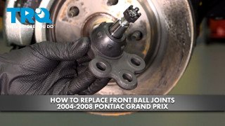 How to replace Front Ball Joints 2004-2008 Pontiac Grand Prix