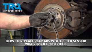 How to Replace Rear ABS Wheel Speed Sensors 2014-2023 Jeep Cherokee