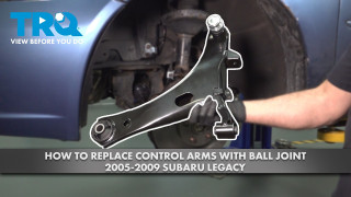 How to Replace Control Arms with Ball Joint 2005-2009 Subaru Legacy