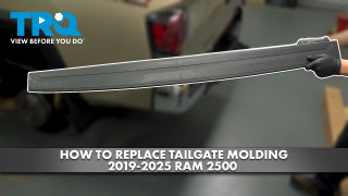 How to Replace Tailgate Molding 2016-2023 Toyota Tacoma
