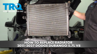 How to Replace Radiator 2011-2027 Dodge Durango 57L V8
