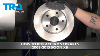 How to Replace Front Brakes 2008-2015 Scion xB