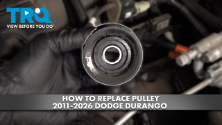 How to Replace Pulley 2011-2026 Dodge Durango