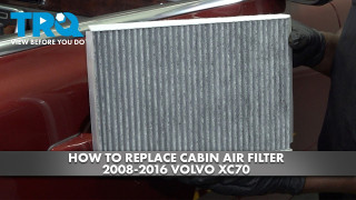 How to Replace Cabin Air Filter 2008-2016 Volvo XC70