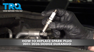 How to Replace Spark Plugs 2011-2026 Dodge Durango