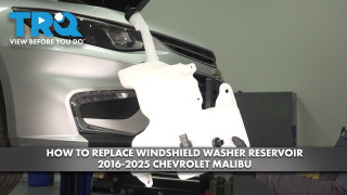 How to Replace Windshield Washer Reservoir 2016-2025 Chevrolet Malibu