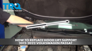 How to Replace Hood Lift Support 2012-2022 Volkswagen Passat