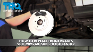 How to Replace Front Brakes 2011-2025 Mitsubishi Outlander