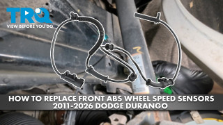 How to Replace Front ABS Wheel Speed Sensors 2011-2026 Dodge Durango