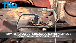 How to Replace Upstream O2 Oxygen Sensor 2000-2006 Mini Cooper 16L L4