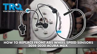 How to Replace Front ABS Wheel Speed Sensors 2014-2020 Acura MDX