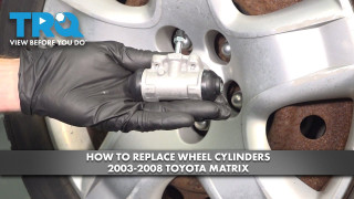 How to Replace Wheel Cylinders 2003-2008 Toyota Matrix