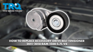 How to Replace Accessory Drive Belt Tensioner 2011-2018 Ram 1500 57L V8