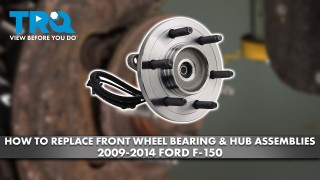 How to Replace Front Wheel Bearing  Hub Assemblies 2009-2014 Ford F-150