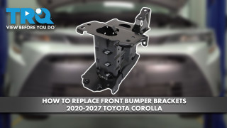 How to Replace Front Bumper Brackets 2020-2027 Toyota Corolla