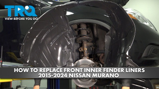 How to Replace Front Inner Fender Liners 2015-2024 Nissan Murano