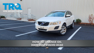 How to Change Oil 2009-2017 Volvo XC60
