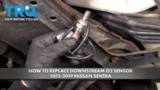 How to Replace Downstream O2 Sensor 2013-2019 Nissan Sentra