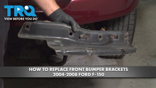 How to Replace Front Bumper Brackets 2004-2008 Ford F-150