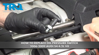 How to Replace Oil Pressure Switch 2004-2009 Audi S4 42L V8