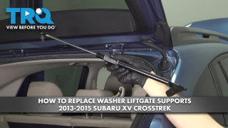 How to Replace Liftgate Supports 2013-2015 Subaru XV Crosstrek