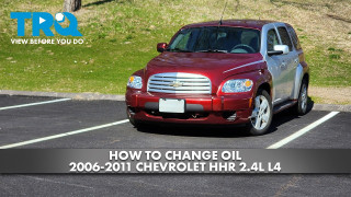 How to Change Oil 2006-2011 Chevrolet HHR 24L L4