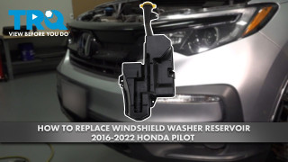 How to Replace Windshield Washer Reservoir 2016-2023 Honda Pilot